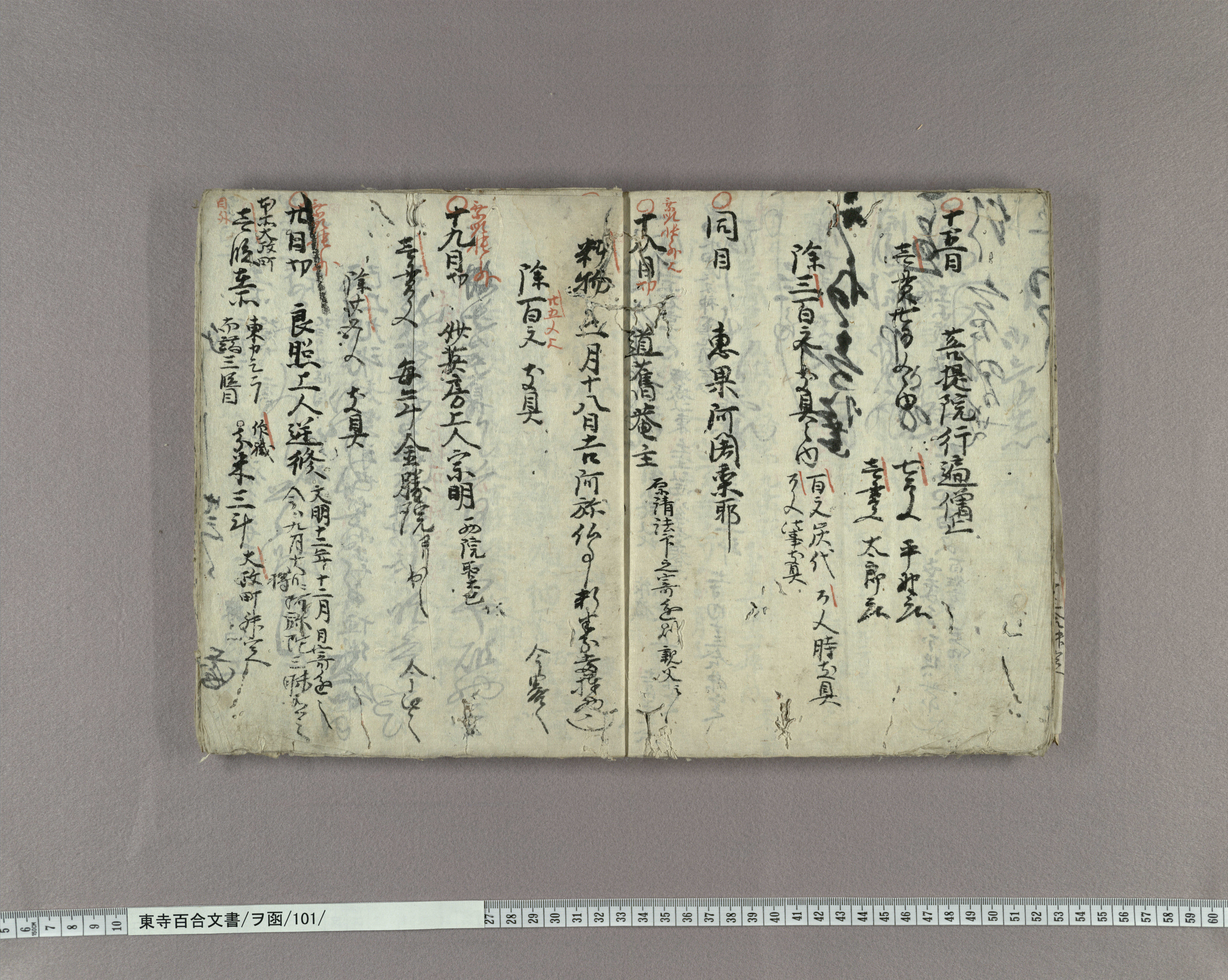 ヲ函/101/：東寺法会集草案｜文書詳細｜東寺百合文書