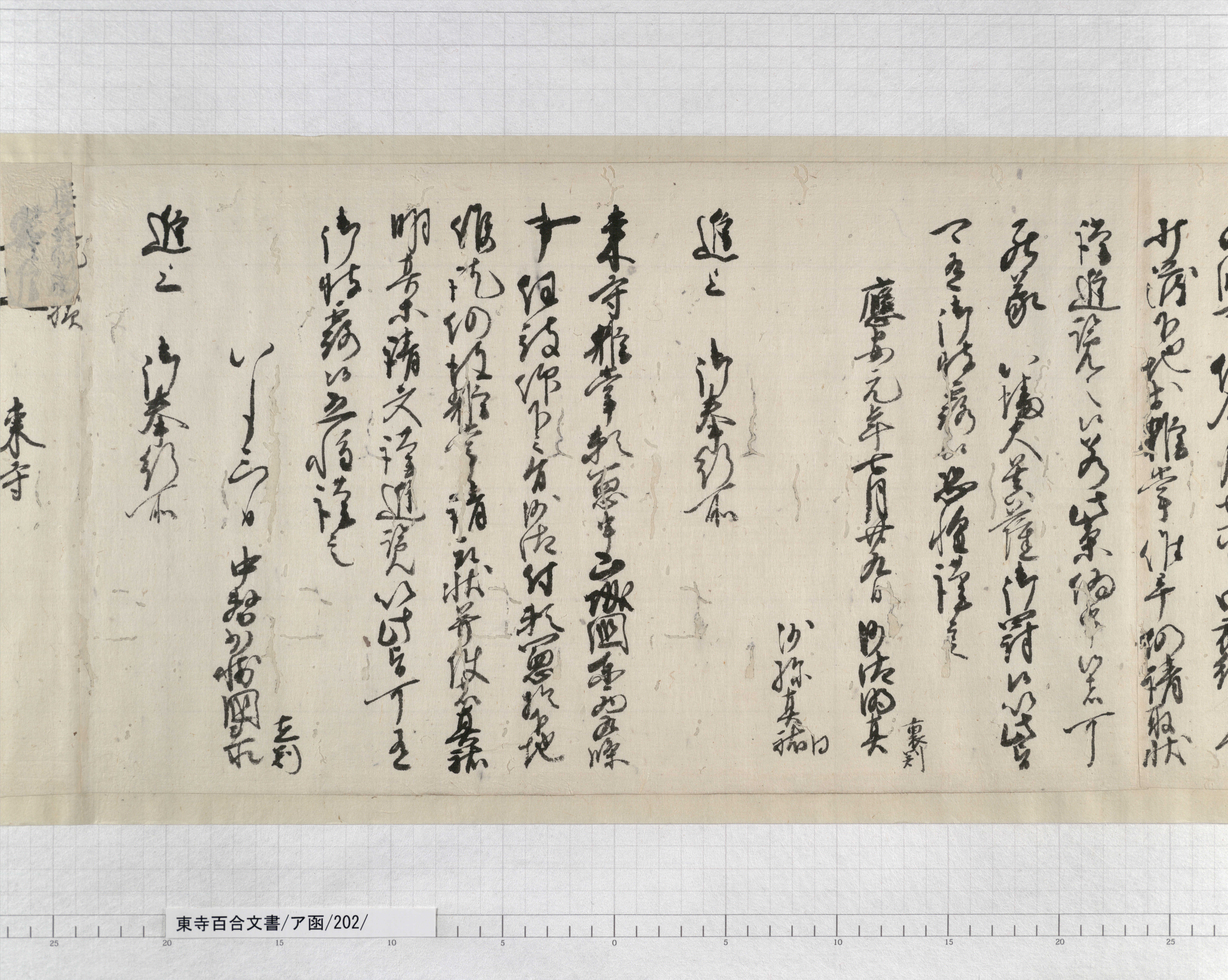 ア函/202/9/：室町幕府下知状案｜文書詳細｜東寺百合文書